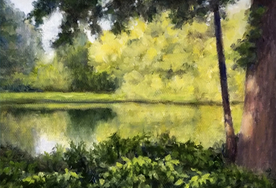 Pond at Featherstone in Woodbridge Virginia